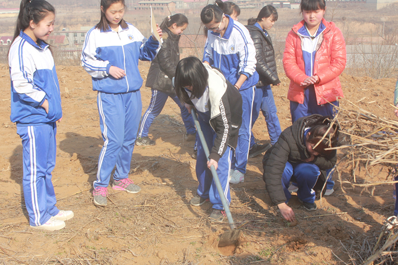 山东深泉学院踏青运动